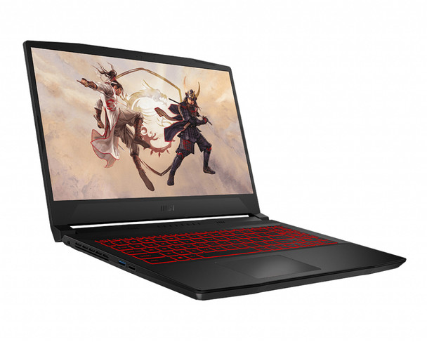 MSI Katana GF66 12UD-878CA i7-12650H Notebook 39.6 cm (15.6") Full HD Intel Core i7 16 GB DDR4-SDRAM 512 GB SSD NVIDIA GeForce RTX 3050 Ti Wi-Fi 6 (802.11ax) Windows 11 Home Black 824142312360