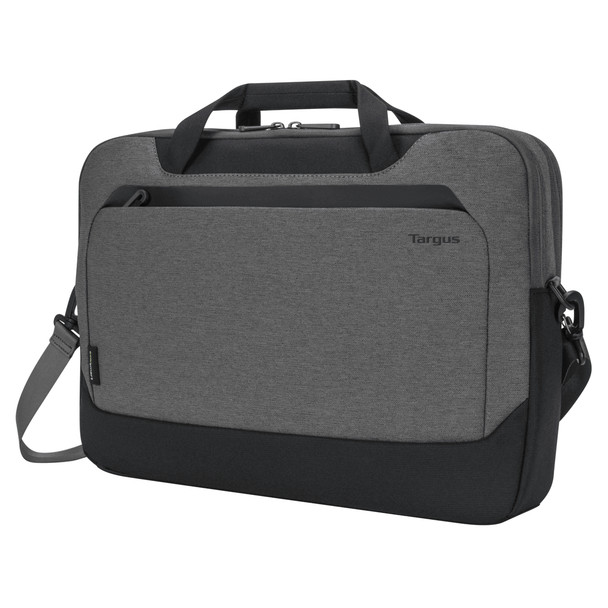 Targus CypressEco notebook case 39.6 cm (15.6") Briefcase Black, Grey 092636344801 TBT92602GL
