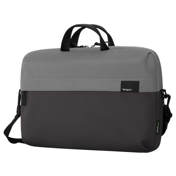 Targus Sagano notebook case 35.6 cm (14") Slip case Black, Grey 092636360924 TBS574GL