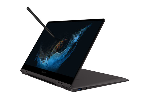 Samsung Galaxy Book2 360 i7-1255U Hybrid (2-in-1) 33.8 cm (13.3") Touchscreen Full HD Intel Core i7 16 GB LPDDR4x-SDRAM 256 GB SSD Wi-Fi 6E (802.11ax) Windows 11 Home Graphite  NP730QED-KA4CA