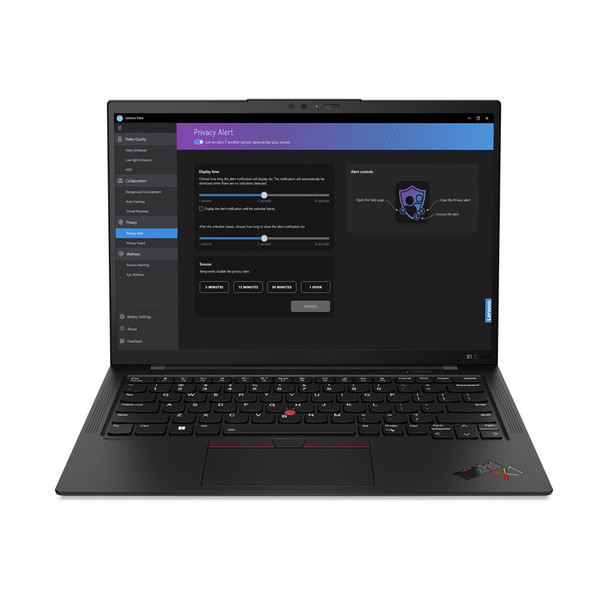 Lenovo ThinkPad X1 Carbon i5-1345U Notebook 35.6 cm (14") WUXGA Intel Core i5 16 GB LPDDR5-SDRAM 256 GB SSD Wi-Fi 6E (802.11ax) Windows 11 Pro Black 196804134499 21HM000HUS