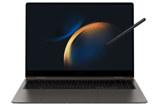 Samsung Galaxy Book3 Pro 360 NP960QFG-KA1CA notebook i7-1360P Hybrid (2-in-1) 40.6 cm (16") Touchscreen 3K Intel Core i7 16 GB LPDDR5-SDRAM 512 GB SSD Wi-Fi 6E (802.11ax) Windows 11 Home Graphite 887276744698 NP960QFG-KA1CA