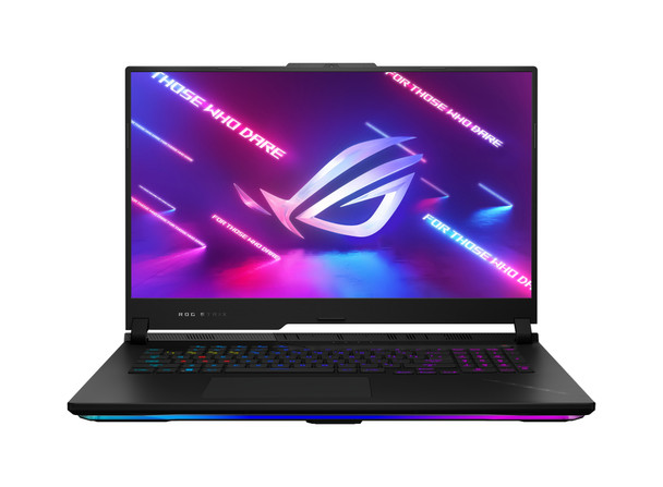ASUS ROG Strix SCAR 17 G733PZ-XS96 notebook 7945HX 43.9 cm (17.3") Wide Quad HD AMD Ryzen 9 32 GB DDR5-SDRAM 1 TB SSD NVIDIA GeForce RTX 4080 Wi-Fi 6E (802.11ax) Windows 11 Pro Black 197105031449 G733PZ-XS96