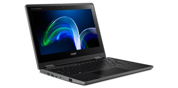 Acer TravelMate Spin B3 TMB311R-32-C47B N5100 Hybrid (2-in-1) 29.5 cm (11.6") Touchscreen HD Intel Celeron N 8 GB DDR4-SDRAM 128 GB Flash Wi-Fi 6 (802.11ax) Windows 11 Pro Black 193199139221 NX.VQWAA.004
