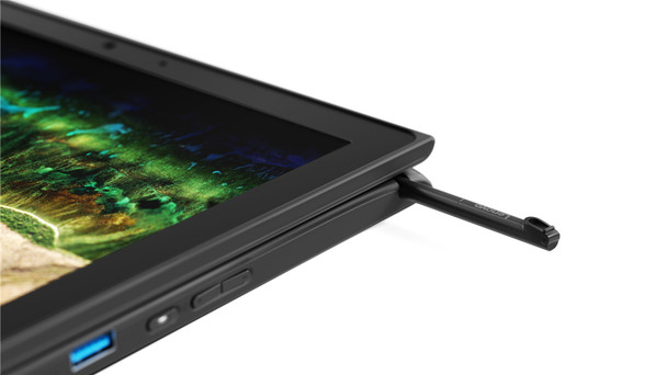 Lenovo 500e N4120 Chromebook 29.5 cm (11.6") Touchscreen HD Intel Celeron N 4 GB LPDDR4-SDRAM 32 GB eMMC Wi-Fi 5 (802.11ac) ChromeOS Black 194632384550 81MC001EUS