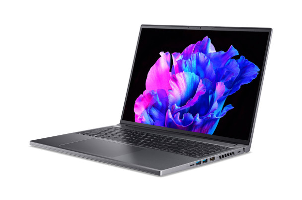 Acer NX.KFPAA.001 195133193733 ACER SFX16-61G-R4J6-US W11H 16IN 3.2K OLED RYZEN 9 7940HS 16GB 1024GB PCIe SSD MICROSD GEFORCE RTX 4050 6GB-GDDR6 WI-FI 6E WRLS LAN 2X2 MU-MIMO BT 5.1