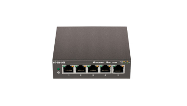 D-Link GO-SW-5GE network switch Gigabit Ethernet (10/100/1000) Black 45517