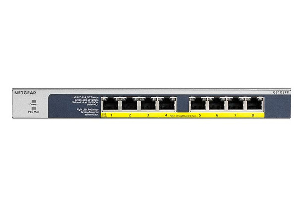 8-Port PoE PoEPlus Gigabit Eth 45551