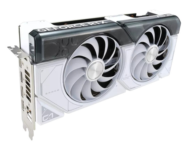 ASUS VCX DUAL-RTX4070-12G-WHITE GeForce RTX 4070 White 12GB GDDR6X 192B Retail