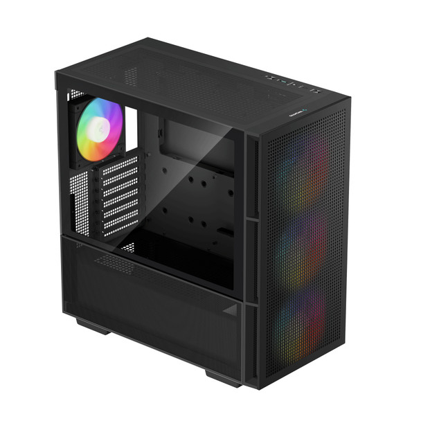 DeepCool CS R-CH560-BKAPE4-G-1 CH560 MidTower TG E-ATX 3xARGB Fan Black Retail