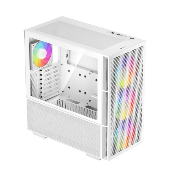 DeepCool CS R-CH560-WHAPE4-G-1 CH560 WH MidTower TG E-ATX 3xARGB Fan White RTL