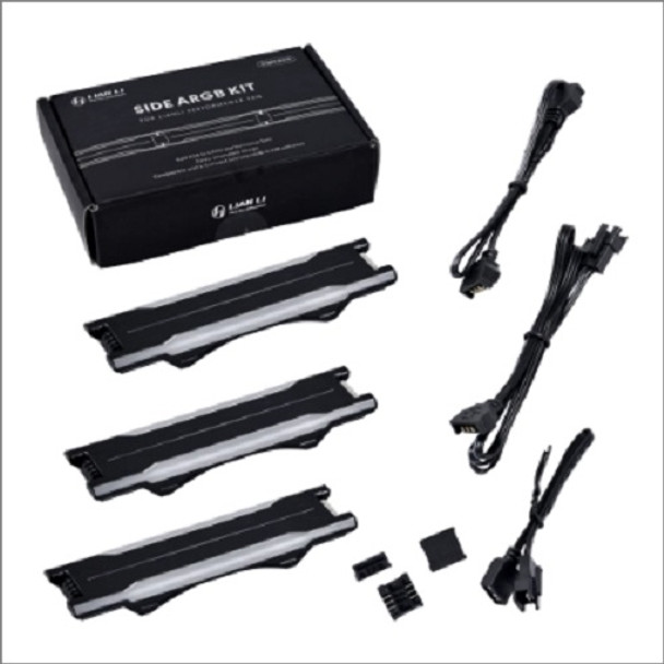 Lian-Li Accessories P28ARGB-B Optional side diffused RGB strip Black Retail