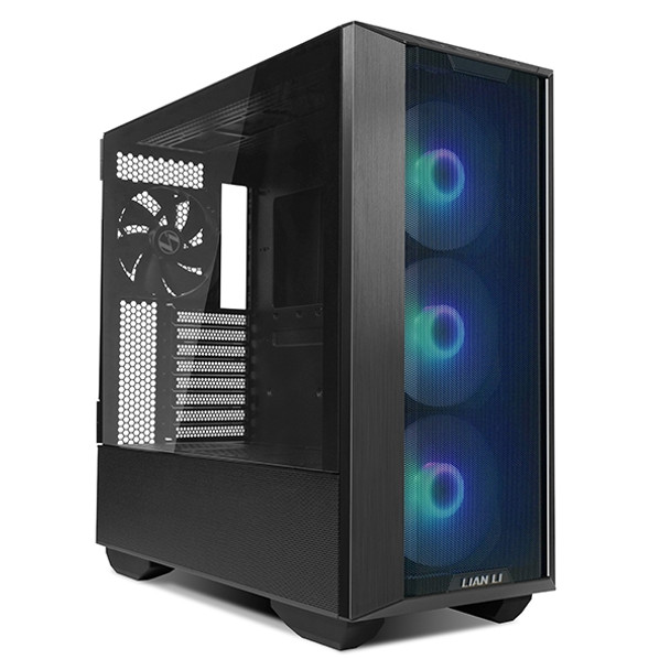 Lian-Li CS Lancool III RGB BLACK FullTower 4mm TG 3x140mm ARGB Fans Black RTL