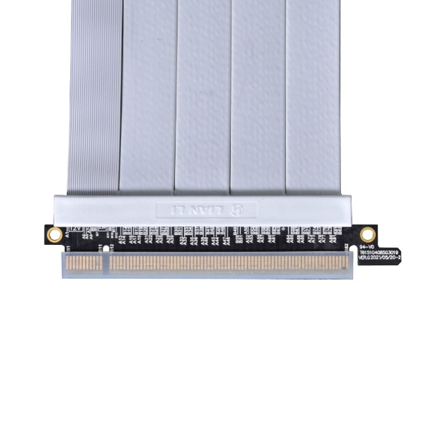 Lian-Li Cable PW-PCI-4-60W PCIe4.0 Riser Cable 600mm white Retail