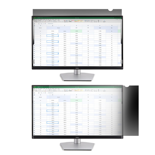 StarTech.com 28-inch 16:9 Computer Monitor Privacy Filter, Anti-Glare Privacy Screen w/51% Blue Light Reduction, Monitor Screen Protector w/+/- 30 Deg. Viewing Angle 065030900591