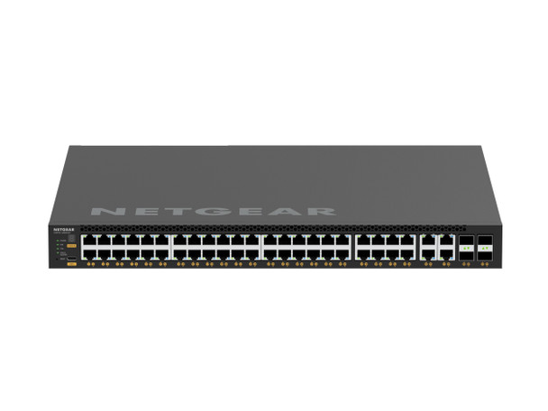 NETGEAR M4350-44M4X4V Managed L3 2.5G Ethernet (100/1000/2500) Power over Ethernet (PoE) 1U Black 606449161502