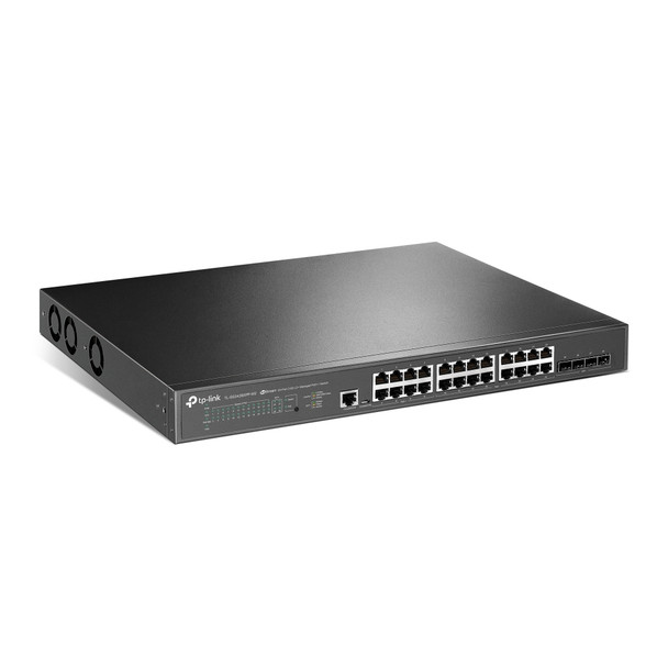 TP-Link JetStream 24-Port 2.5GBASE-T and 4-Port 10GE SFP+ L2+ Managed Switch with 16-Port PoE+ & 8-Port PoE++ 840030709739