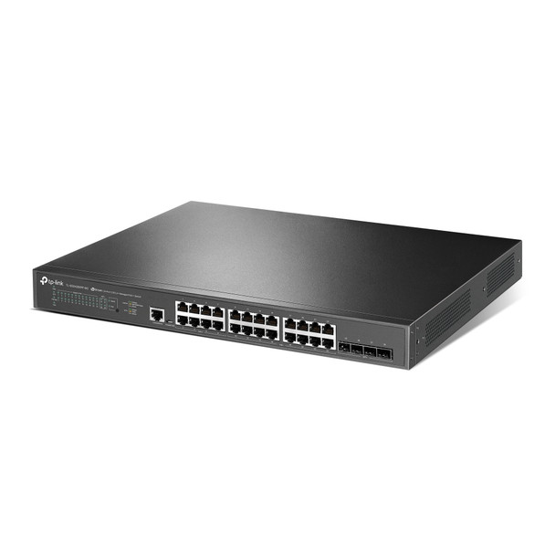TP-Link JetStream 24-Port 2.5GBASE-T and 4-Port 10GE SFP+ L2+ Managed Switch with 16-Port PoE+ & 8-Port PoE++ 840030709739