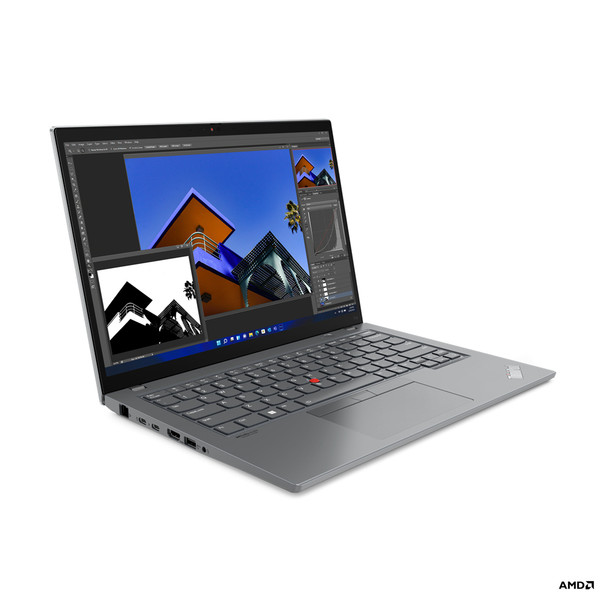 Lenovo ThinkPad T14 Laptop 35.6 cm (14") Touchscreen WUXGA AMD Ryzen 5 PRO 6650U 16 GB LPDDR5-SDRAM 256 GB SSD Wi-Fi 6E (802.11ax) Windows 11 Pro Black 197529821466