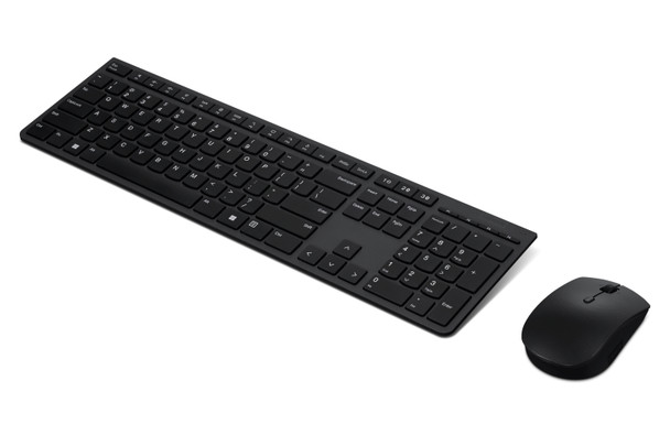 Lenovo 4X31K03931 keyboard Mouse included RF Wireless + Bluetooth US English Black 195892062448