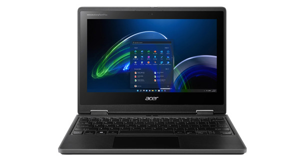 Acer TravelMate Spin B3 TMB311R-32-C47B Hybrid (2-in-1) 29.5 cm (11.6") Touchscreen HD Intel Celeron N N5100 8 GB DDR4-SDRAM 128 GB Flash Wi-Fi 6 (802.11ax) Windows 11 Pro Black 193199139221