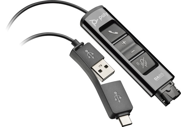 HP Poly DA85 USB to QD Adapter 197029650061