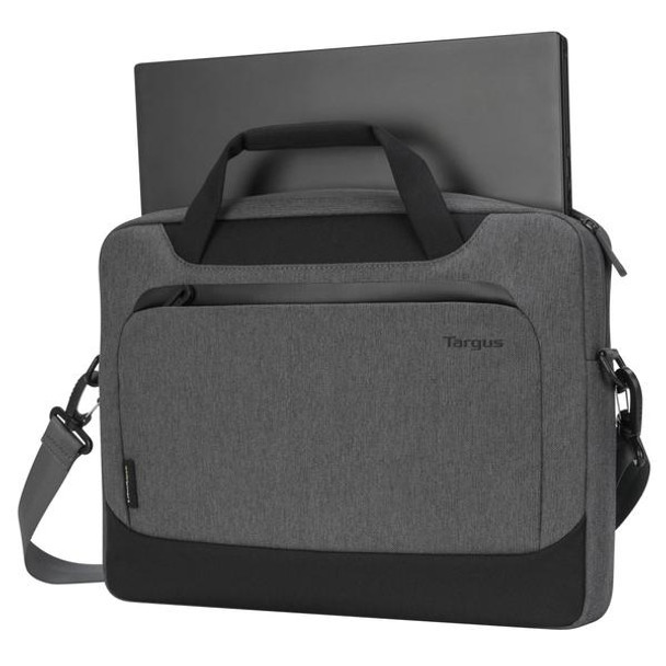 Targus Cypress EcoSmart laptop case 39.6 cm (15.6") Briefcase Grey 092636344832