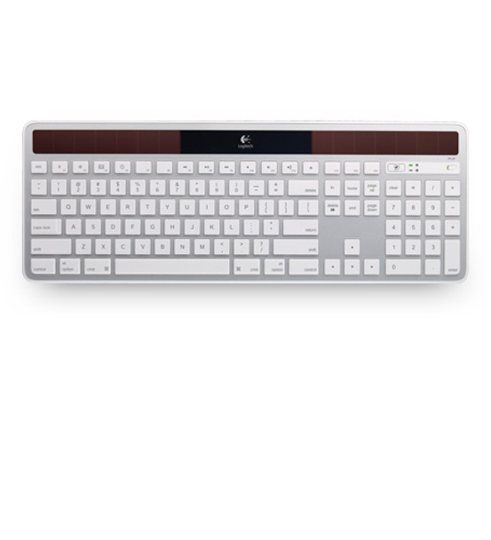 Logitech K750 for Mac keyboard RF Wireless QWERTY English Silver 097855080240