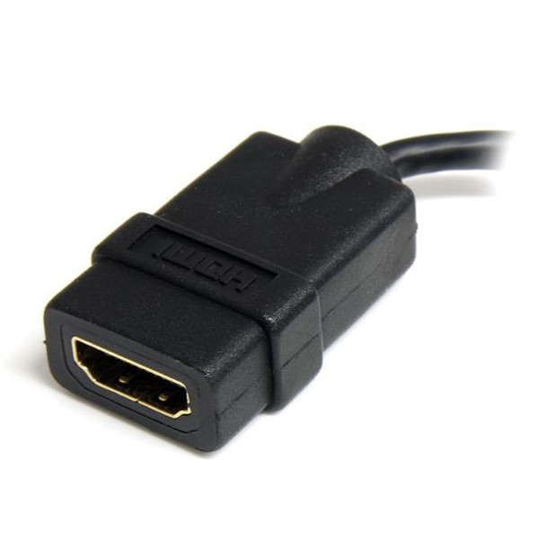 StarTech.com 5in High Speed HDMI Adapter Cable - HDMI to HDMI Micro – F/M 46002