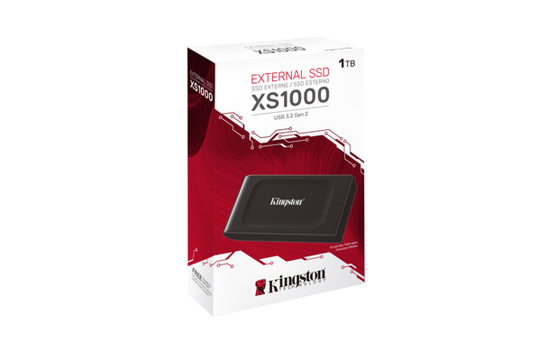 Kingston Digital 1TB XS1000 External USB 3.2 740617338515 SXS1000/1000G