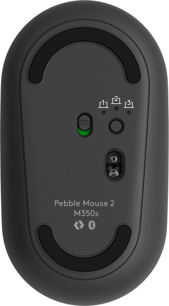 Logitech M350s Pebble Mouse 2 Grpht 097855185549 910-007024