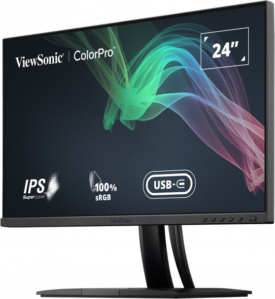 Viewsonic VP Series VP2456 computer monitor 61 cm (24") 1920 x 1080 pixels Full HD LED Black 766907018981