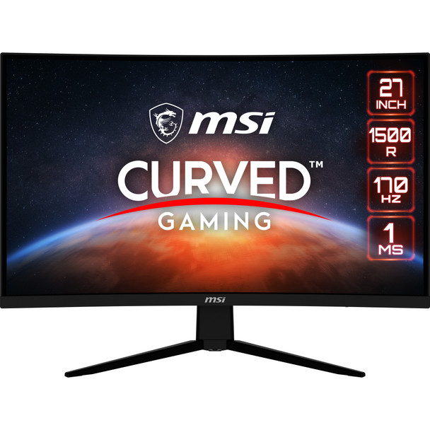 MSI G273CQ computer monitor 68.6 cm (27") 2560 x 1440 pixels Full HD Black 824142292624