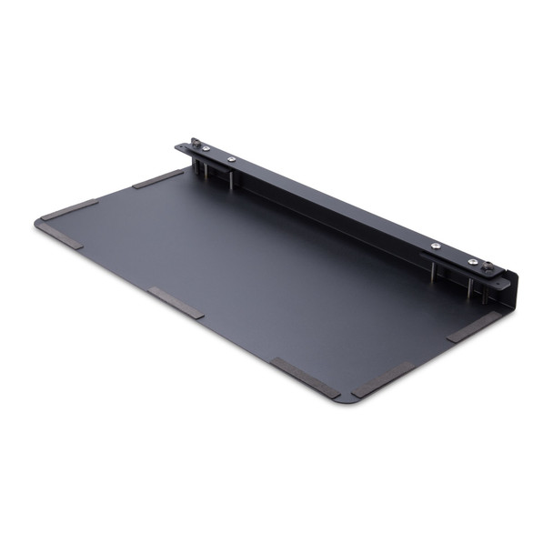 StarTech.com Clamp-On Steel Desk Corner Sleeve for L-Shaped/Corner Desk, For 0.5-1.5in (12.7-38.1mm) Desks, Increase Space for Keyboard/Mouse, Desk Extender/Tray For Wooden/Steel Desks, Ships Assembled 065030882330