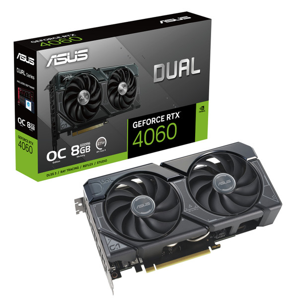 ASUS Dual -RTX4060-O8G NVIDIA GeForce RTX­ 4060 8 GB GDDR6 197105244061