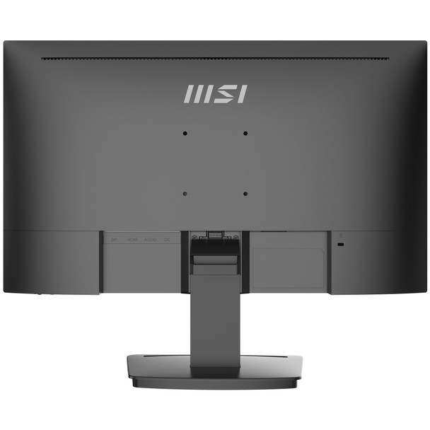 MSI Pro MP243X 23.8 Inch Monitor, Full HD (1920 x 1080), 100Hz, IPS, 4ms, HDMI, DisplayPort, Built-in Speakers, Anti-Glare, Anti-Flicker, Less Blue light, TÜV Certified, VESA, Kensington, Black 824142310045