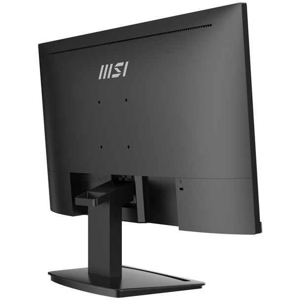 MSI Pro MP243X 23.8 Inch Monitor, Full HD (1920 x 1080), 100Hz, IPS, 4ms, HDMI, DisplayPort, Built-in Speakers, Anti-Glare, Anti-Flicker, Less Blue light, TÜV Certified, VESA, Kensington, Black 824142310045