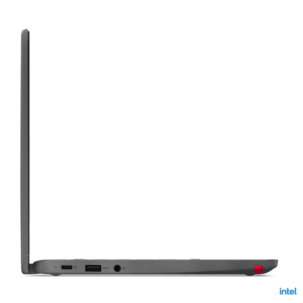 Lenovo 500e Yoga Chromebook 31 cm (12.2") Touchscreen WUXGA Intel® N N200 8 GB LPDDR5-SDRAM 128 GB eMMC Wi-Fi 6E (802.11ax) ChromeOS Grey 196804128184