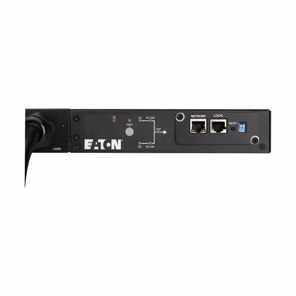 Eaton eATS115 power distribution unit (PDU) 10 AC outlet(s) 1U Black 743172079329