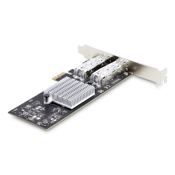 StarTech.com 2-Port GbE SFP Network Card, PCIe 2.0 x1, Intel I350-AM2 2x 1GbE Controller, 1000BASE Copper/Fiber Optic, Dual-Port Gigabit Ethernet NIC, Desktop/Server Backplanes - Windows and Linux Compatible 065030899918