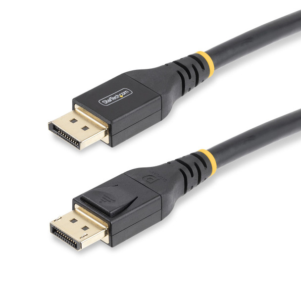 StarTech.com 25ft (7m) VESA-Certified Active DisplayPort 1.4 Cable, DP8K DisplayPort Cable w/HBR3, HDR10, MST, DSC 1.2, HDCP 2.2, 8K 60Hz, 4K 120Hz - DP 1.4 Cable M/M 065030899956