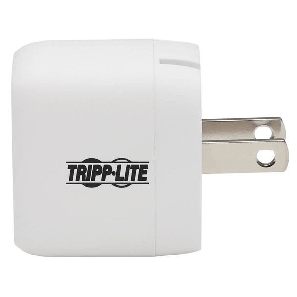 Tripp Lite Compact 1-Port USB-C Wall Charger - GaN Technology, 20W PD3.0 Charging, White 037332259899