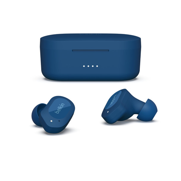 Belkin SOUNDFORM Play Headset True Wireless Stereo (TWS) In-ear Bluetooth Blue 745883834730