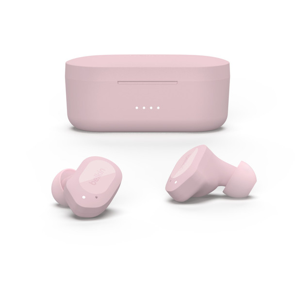 Belkin SOUNDFORM Play Headset True Wireless Stereo (TWS) In-ear Bluetooth Pink 745883834754