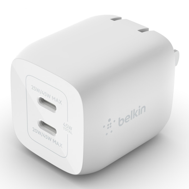 Belkin WCH011dq2MWH-B6 Laptop, Smartphone White AC Fast charging Indoor 745883841042