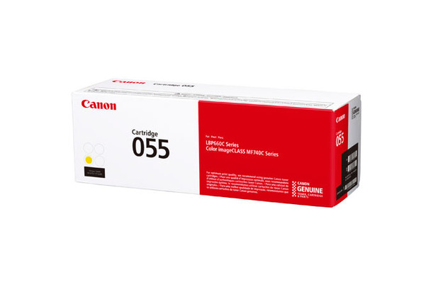 Canon imageCLASS 055 toner cartridge 1 pc(s) Original Yellow 013803309256