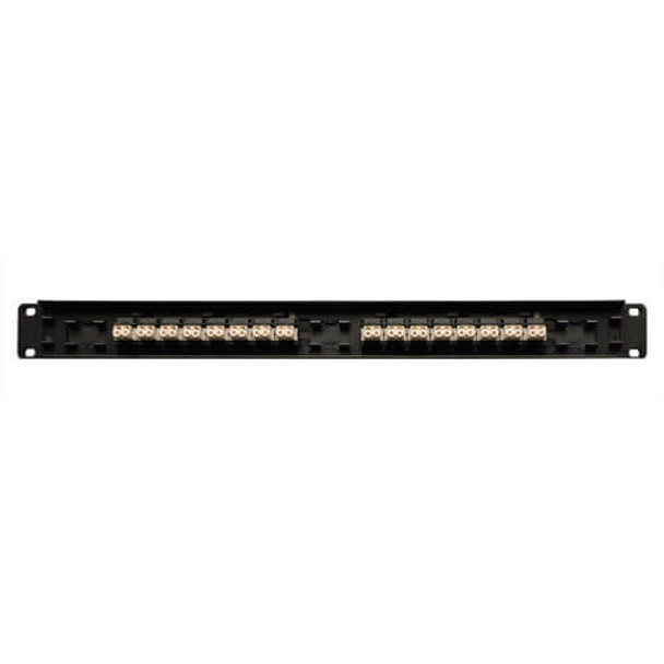 Tripp Lite N490-016-LCLC 16-Port Fiber Patch Panel, 1U (LC/LC), Multimode or Singlemode 037332135360