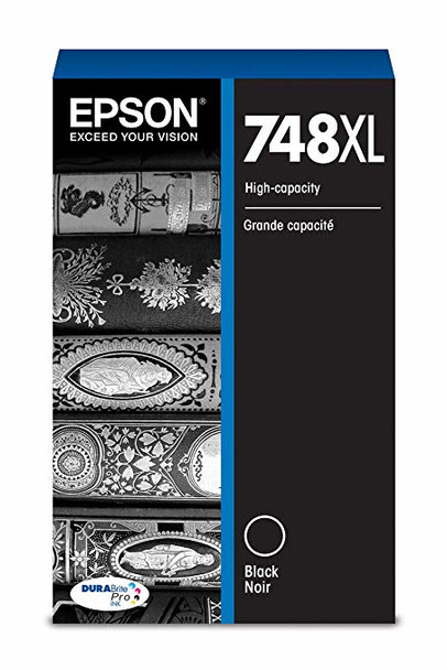 Epson 748XL ink cartridge 1 pc(s) Original High (XL) Yield Black 010343914407