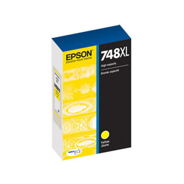 Epson 748XL ink cartridge Original High (XL) Yield Yellow 010343914438