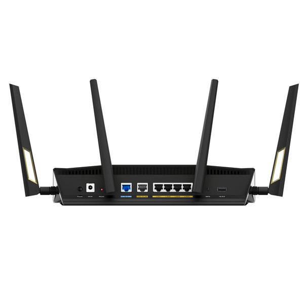 ASUS RT-AX88U Pro wireless router Multi-Gigabit Ethernet Dual-band (2.4 GHz / 5 GHz) Black 195553911078